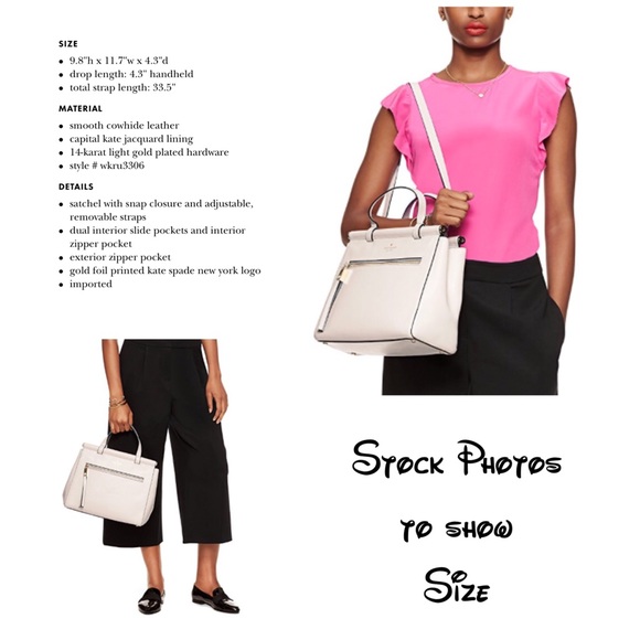 Kate Spade ♠️ Crossbody Satchel - Picture 8 of 8